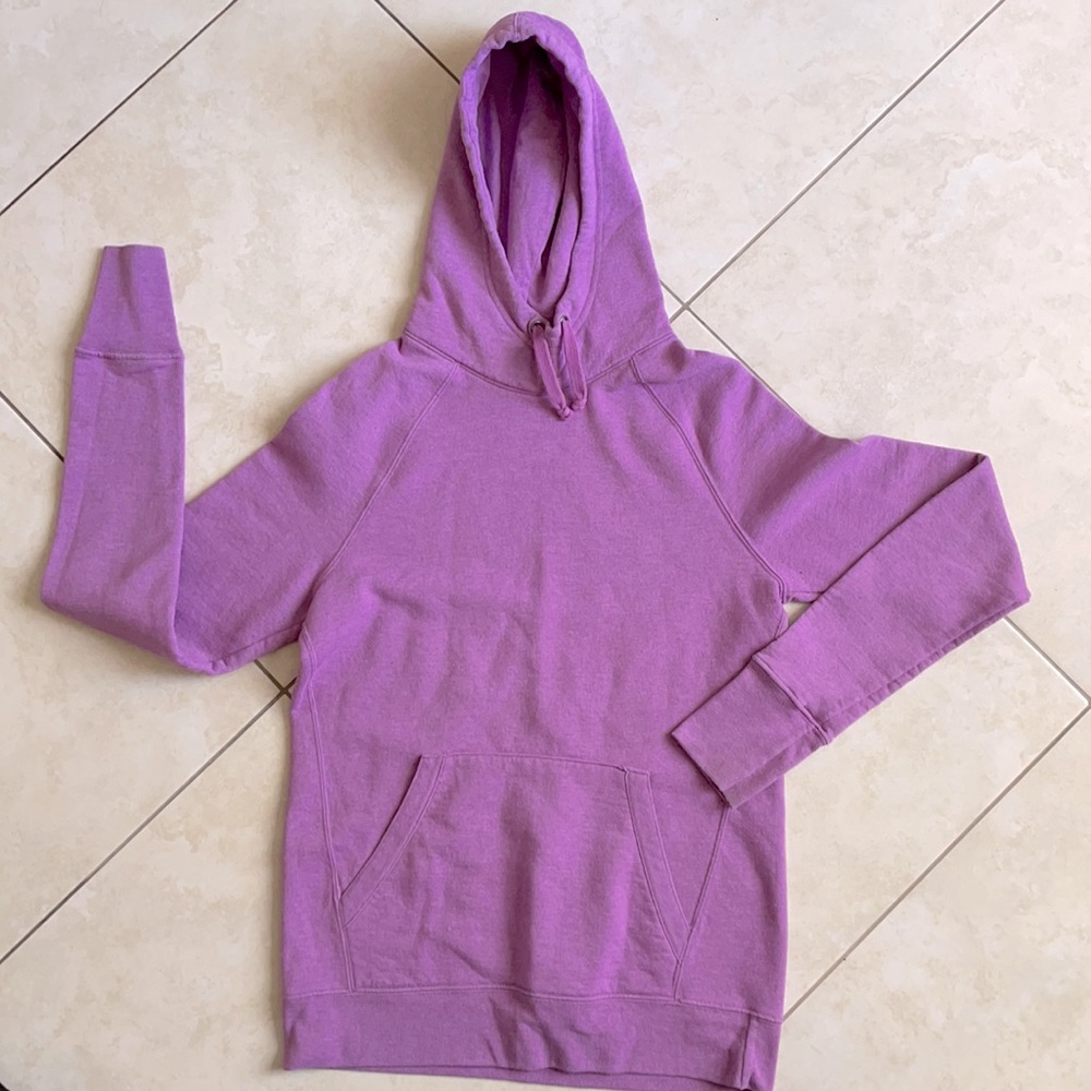 Purple hoodie